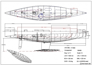 1 meter rc sailboat plans